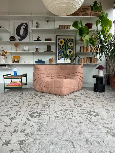 Rose Togo Sessel